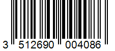Barcode 3512690004086