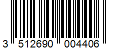 Barcode 3512690004406