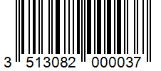 Barcode 3513082000037