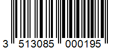 Barcode 3513085000195