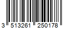 Barcode 3513261250178
