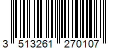 Barcode 3513261270107