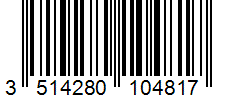 Barcode 3514280104817
