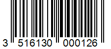 Barcode 3516130000126