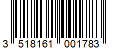 Barcode 3518161001783