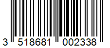 Barcode 3518681002338