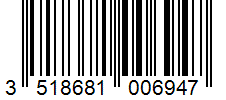 Barcode 3518681006947