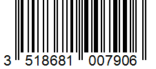 Barcode 3518681007906
