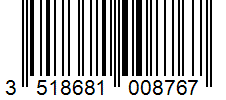 Barcode 3518681008767