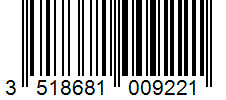 Barcode 3518681009221
