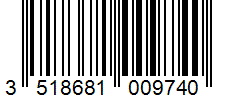 Barcode 3518681009740