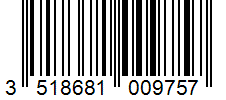 Barcode 3518681009757
