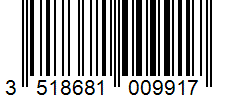 Barcode 3518681009917