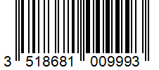 Barcode 3518681009993