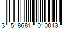 Barcode 3518681010043