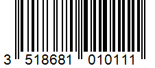 Barcode 3518681010111