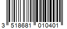 Barcode 3518681010401