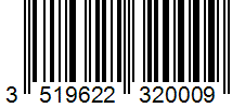 Barcode 3519622320009