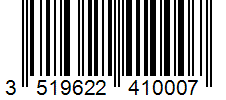 Barcode 3519622410007