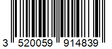 Barcode 3520059914839