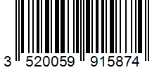 Barcode 3520059915874