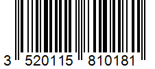 Barcode 3520115810181