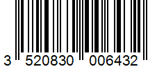 Barcode 3520830006432