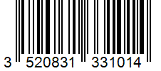Barcode 3520831331014