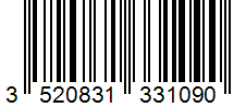 Barcode 3520831331090
