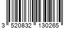 Barcode 3520832130265