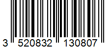 Barcode 3520832130807