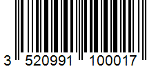 Barcode 3520991100017