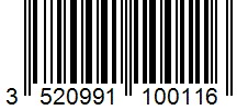 Barcode 3520991100116