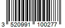 Barcode 3520991100277