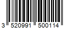 Barcode 3520991500114