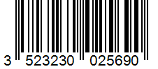 Barcode 3523230025690