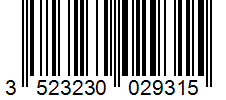 Barcode 3523230029315