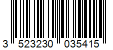 Barcode 3523230035415