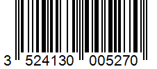 Barcode 3524130005270