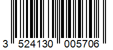 Barcode 3524130005706