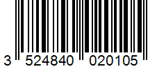 Barcode 3524840020105