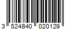 Barcode 3524840020129