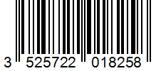Barcode 3525722018258