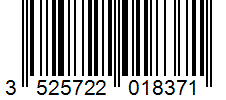 Barcode 3525722018371