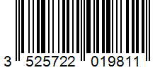 Barcode 3525722019811