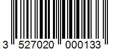 Barcode 3527020000133