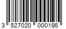 Barcode 3527020000195