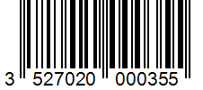 Barcode 3527020000355