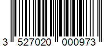 Barcode 3527020000973