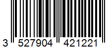 Barcode 3527904421221